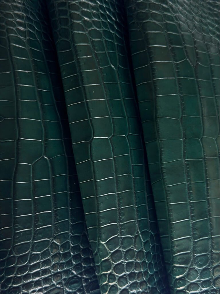 Premium Herb-Dyed Crocodile Leather – Collection 19.2026